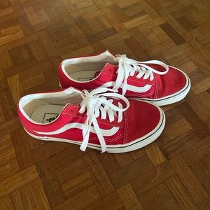 Red Vans